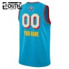 Maillot Basket Enfant All-Star 2025 Personnalisé Jordan Bleu Swingman